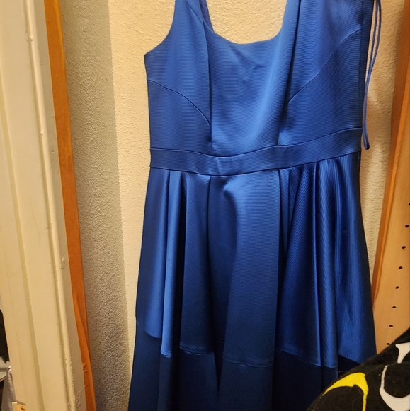 Zac Posen blue cocktail dress with pockets size 8 high quality - Picture 3 of 8